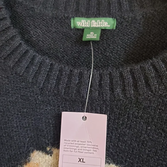 ●CHOOSE XS - XL● NWT Women's Wild Fable Crewneck Heritage Dog Novelty Sweater - Picture 13 of 14